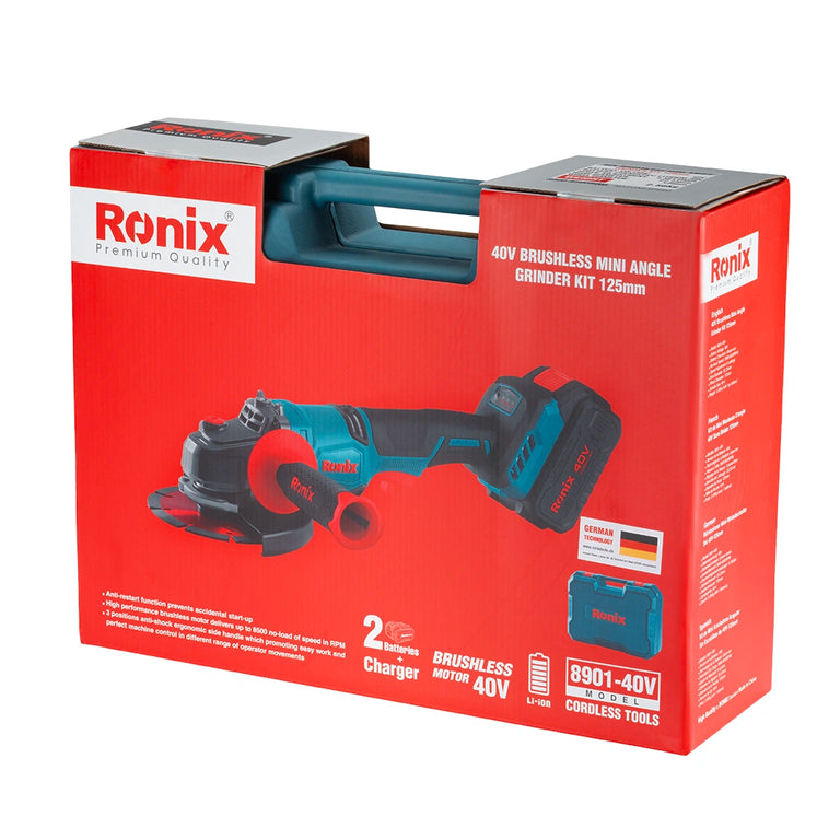 40v-Brushless-Cordless-mini-angle-grinder-kit-125mm view 12