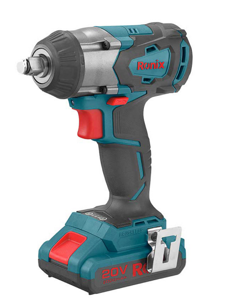 20V Brushless impact wrench kit 1/2 inch — Ronix tool view 1 | Authorized distributor KSA