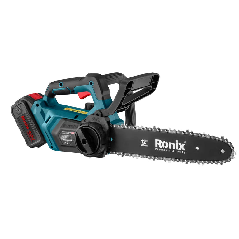 40V-Brushless-Cordless-chainsaw-kit-30cm view 4