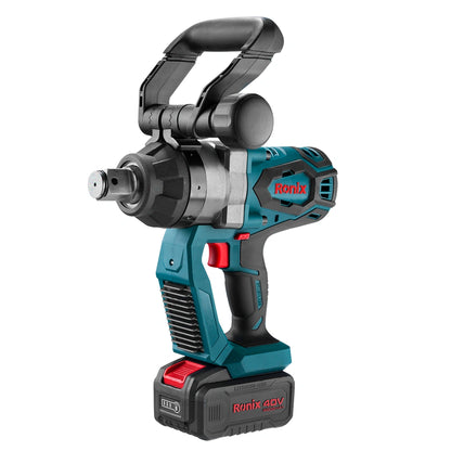 40V-Brushless-Cordless-impact-Wrench-Kit-2000-N.m-1-inch view 1