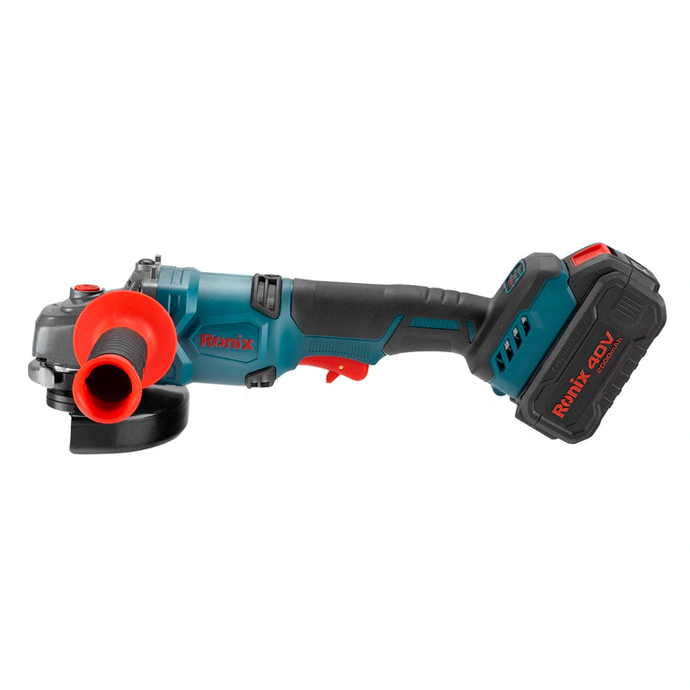 40v-Brushless-Cordless-mini-angle-grinder-kit-125mm view 4