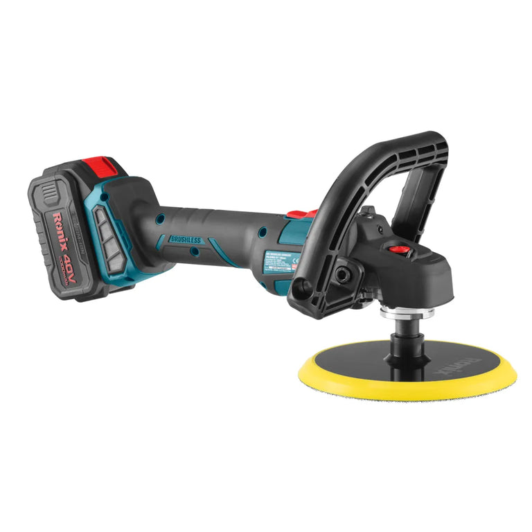 40V-Brushless-Cordless-polisher-kit-180mm view 3