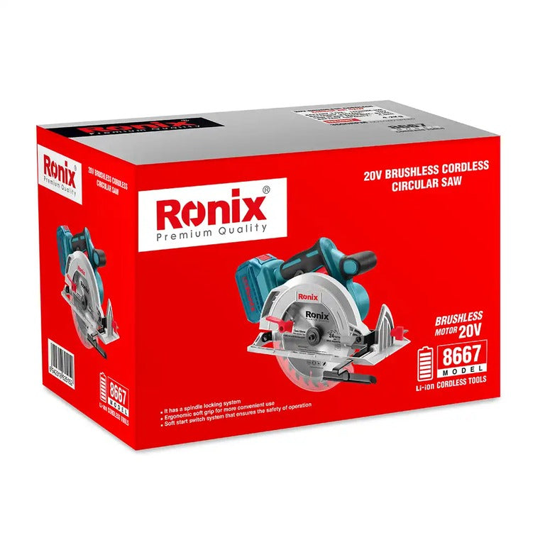 20V Brushless Cordless Circular Saw - Model 8667
