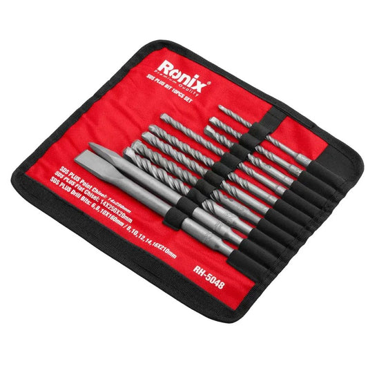 SDS Plus Drill Bit Set 10pcs - Model RH-5048